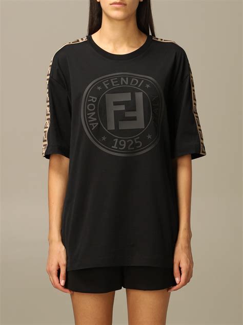 women's fendi t shirt|fendi tshirt women.